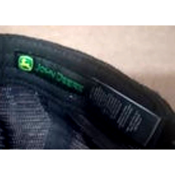 John Deere truckers black snapback cap - Picture 5 of 6